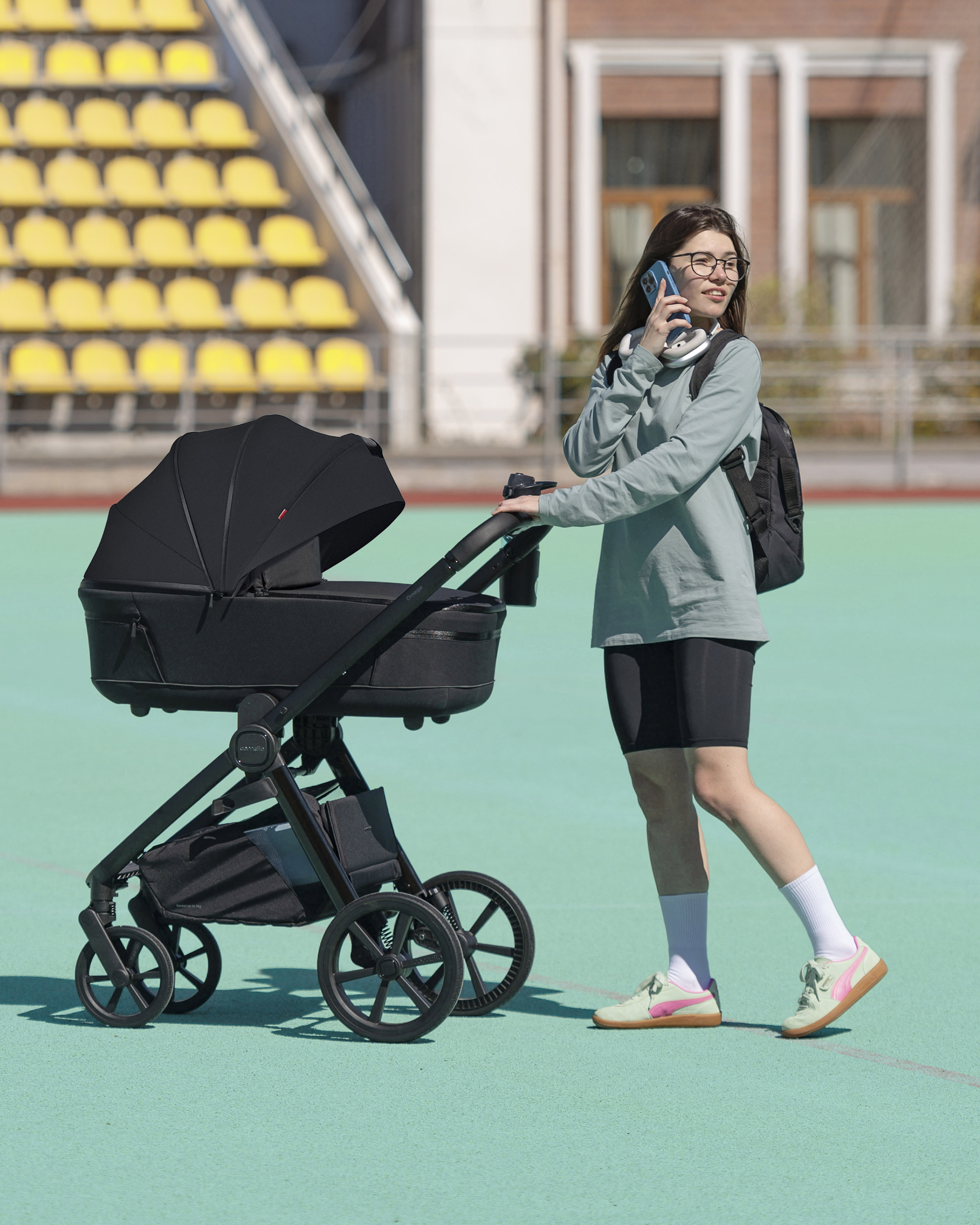 Universal-Kinderwagen Omega+ 2 in 1